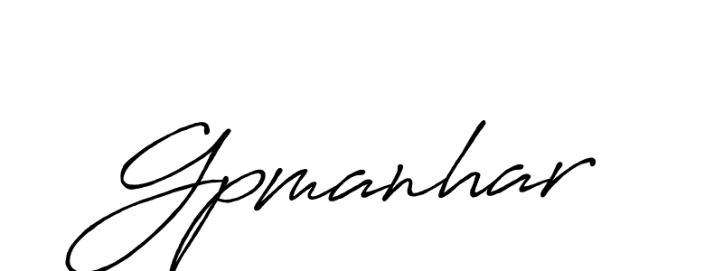 You should practise on your own different ways (Antro_Vectra_Bolder) to write your name (Gpmanhar) in signature. don't let someone else do it for you. Gpmanhar signature style 7 images and pictures png