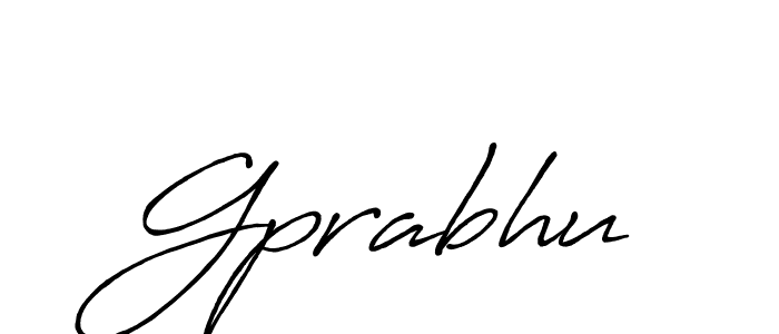 How to Draw Gprabhu signature style? Antro_Vectra_Bolder is a latest design signature styles for name Gprabhu. Gprabhu signature style 7 images and pictures png