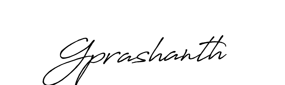 The best way (Antro_Vectra_Bolder) to make a short signature is to pick only two or three words in your name. The name Gprashanth include a total of six letters. For converting this name. Gprashanth signature style 7 images and pictures png