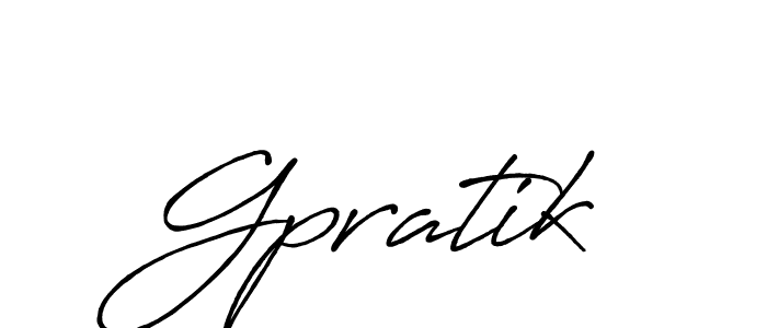 Make a beautiful signature design for name Gpratik. Use this online signature maker to create a handwritten signature for free. Gpratik signature style 7 images and pictures png