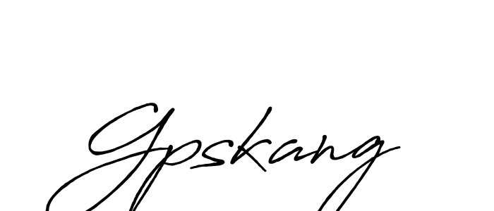 Make a beautiful signature design for name Gpskang. Use this online signature maker to create a handwritten signature for free. Gpskang signature style 7 images and pictures png