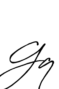 Make a beautiful signature design for name Gq. With this signature (Antro_Vectra_Bolder) style, you can create a handwritten signature for free. Gq signature style 7 images and pictures png