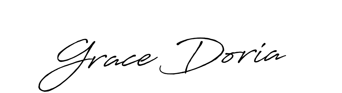 Use a signature maker to create a handwritten signature online. With this signature software, you can design (Antro_Vectra_Bolder) your own signature for name Grace Doria. Grace Doria signature style 7 images and pictures png