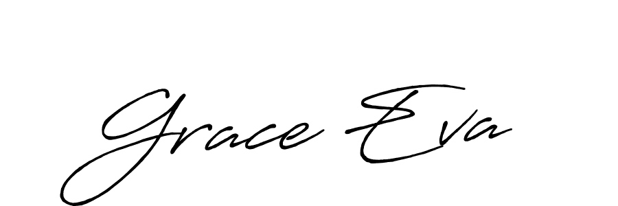 Also we have Grace Eva name is the best signature style. Create professional handwritten signature collection using Antro_Vectra_Bolder autograph style. Grace Eva signature style 7 images and pictures png