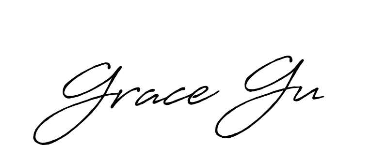 Make a short Grace Gu signature style. Manage your documents anywhere anytime using Antro_Vectra_Bolder. Create and add eSignatures, submit forms, share and send files easily. Grace Gu signature style 7 images and pictures png