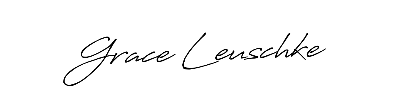 It looks lik you need a new signature style for name Grace Leuschke. Design unique handwritten (Antro_Vectra_Bolder) signature with our free signature maker in just a few clicks. Grace Leuschke signature style 7 images and pictures png