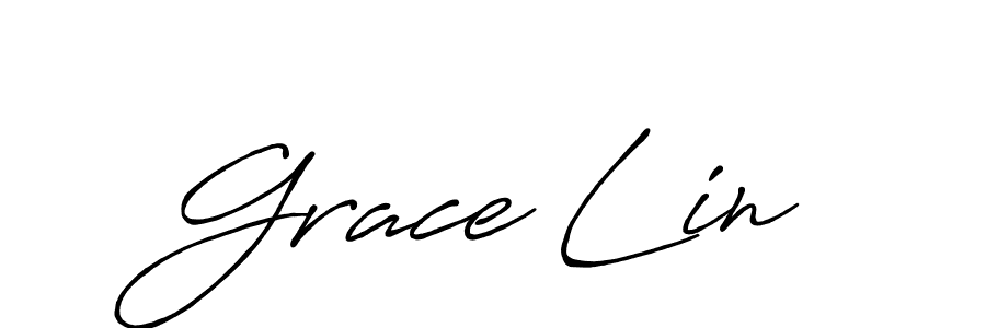 Once you've used our free online signature maker to create your best signature Antro_Vectra_Bolder style, it's time to enjoy all of the benefits that Grace Lin name signing documents. Grace Lin signature style 7 images and pictures png