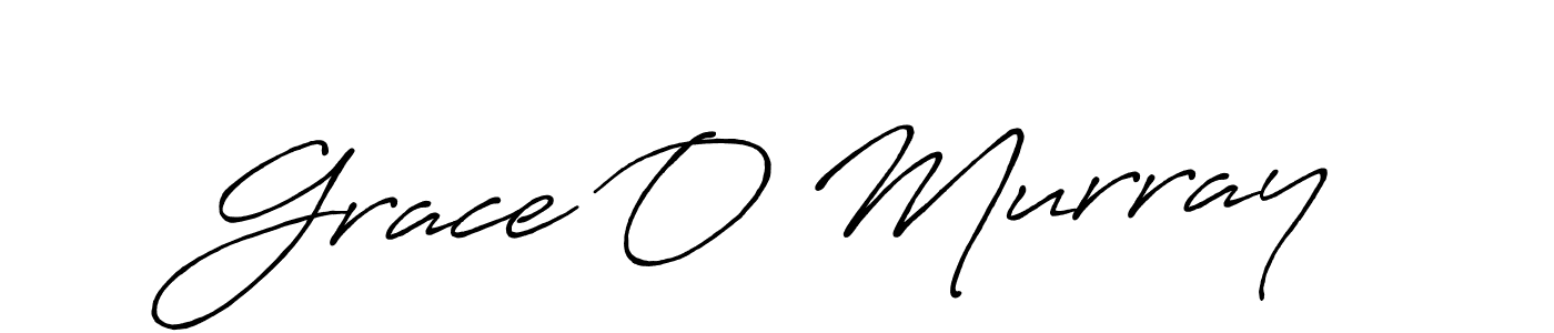 Also we have Grace O Murray name is the best signature style. Create professional handwritten signature collection using Antro_Vectra_Bolder autograph style. Grace O Murray signature style 7 images and pictures png