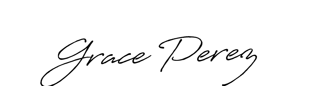 Antro_Vectra_Bolder is a professional signature style that is perfect for those who want to add a touch of class to their signature. It is also a great choice for those who want to make their signature more unique. Get Grace Perez name to fancy signature for free. Grace Perez signature style 7 images and pictures png
