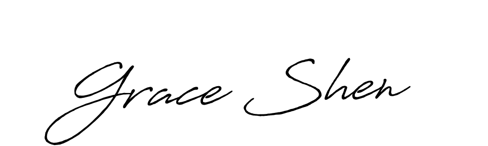 How to Draw Grace Shen signature style? Antro_Vectra_Bolder is a latest design signature styles for name Grace Shen. Grace Shen signature style 7 images and pictures png