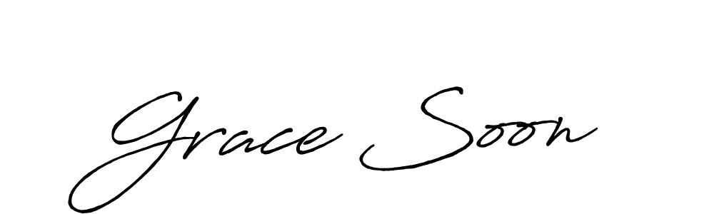 This is the best signature style for the Grace Soon name. Also you like these signature font (Antro_Vectra_Bolder). Mix name signature. Grace Soon signature style 7 images and pictures png