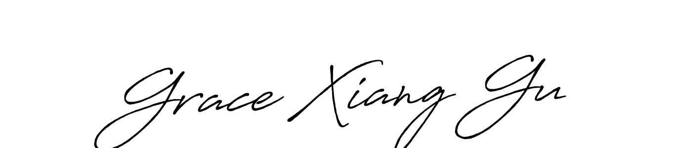 Make a short Grace Xiang Gu signature style. Manage your documents anywhere anytime using Antro_Vectra_Bolder. Create and add eSignatures, submit forms, share and send files easily. Grace Xiang Gu signature style 7 images and pictures png