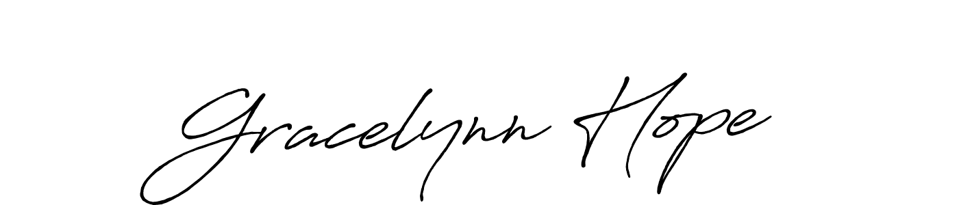 Design your own signature with our free online signature maker. With this signature software, you can create a handwritten (Antro_Vectra_Bolder) signature for name Gracelynn Hope. Gracelynn Hope signature style 7 images and pictures png