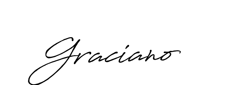 Once you've used our free online signature maker to create your best signature Antro_Vectra_Bolder style, it's time to enjoy all of the benefits that Graciano name signing documents. Graciano signature style 7 images and pictures png