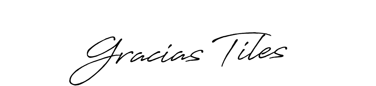 Gracias Tiles stylish signature style. Best Handwritten Sign (Antro_Vectra_Bolder) for my name. Handwritten Signature Collection Ideas for my name Gracias Tiles. Gracias Tiles signature style 7 images and pictures png