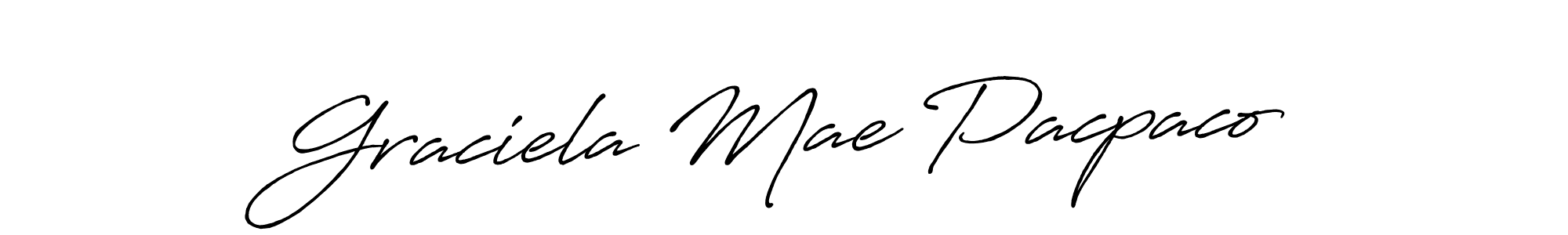 Here are the top 10 professional signature styles for the name Graciela Mae Pacpaco. These are the best autograph styles you can use for your name. Graciela Mae Pacpaco signature style 7 images and pictures png