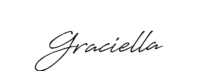 Once you've used our free online signature maker to create your best signature Antro_Vectra_Bolder style, it's time to enjoy all of the benefits that Graciella name signing documents. Graciella signature style 7 images and pictures png