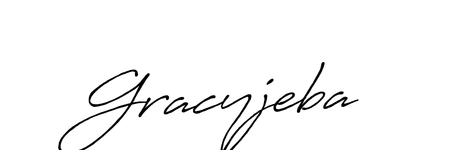 Create a beautiful signature design for name Gracyjeba. With this signature (Antro_Vectra_Bolder) fonts, you can make a handwritten signature for free. Gracyjeba signature style 7 images and pictures png