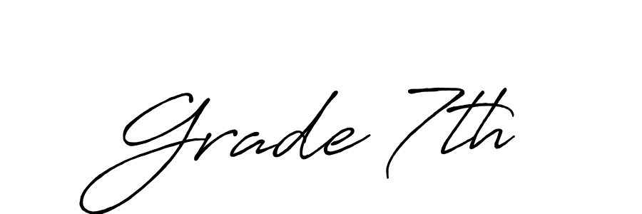 Make a beautiful signature design for name Grade 7th. Use this online signature maker to create a handwritten signature for free. Grade 7th signature style 7 images and pictures png