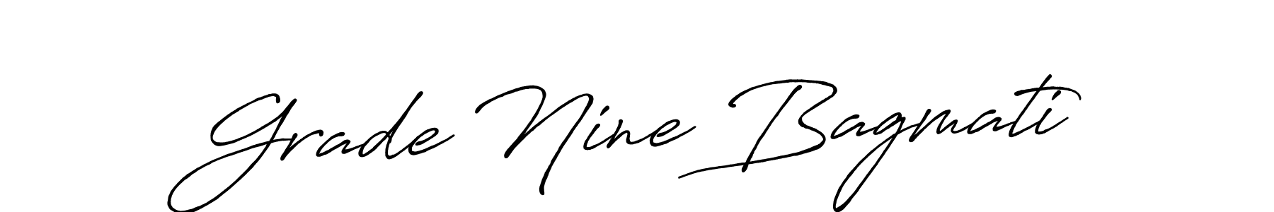Also we have Grade Nine Bagmati name is the best signature style. Create professional handwritten signature collection using Antro_Vectra_Bolder autograph style. Grade Nine Bagmati signature style 7 images and pictures png