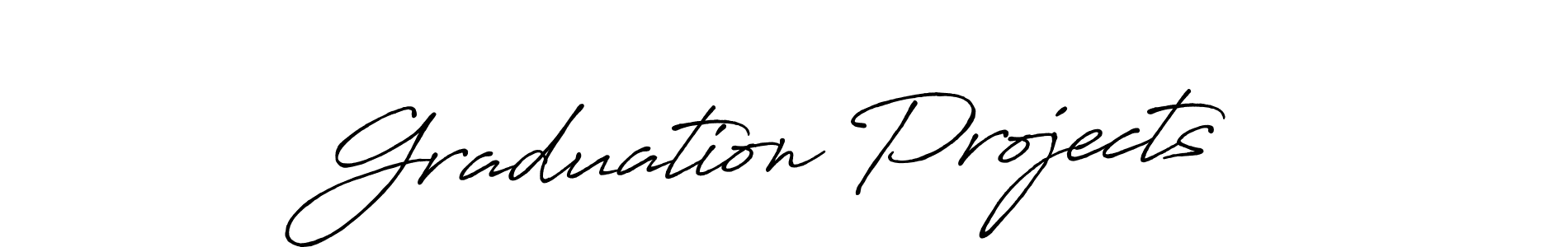 Also we have Graduation Projects name is the best signature style. Create professional handwritten signature collection using Antro_Vectra_Bolder autograph style. Graduation Projects signature style 7 images and pictures png