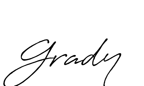 Make a beautiful signature design for name Grady. Use this online signature maker to create a handwritten signature for free. Grady signature style 7 images and pictures png