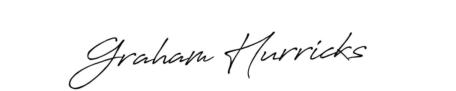 Also we have Graham Hurricks name is the best signature style. Create professional handwritten signature collection using Antro_Vectra_Bolder autograph style. Graham Hurricks signature style 7 images and pictures png