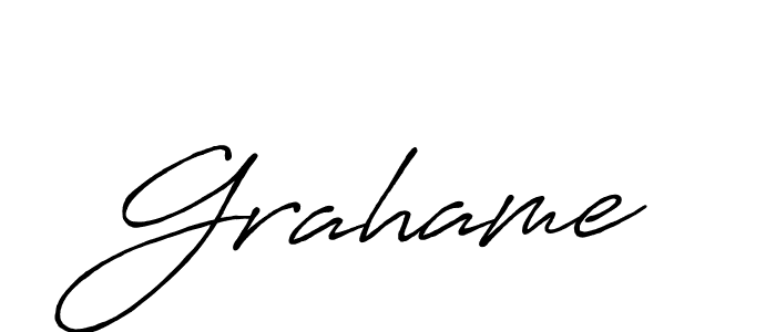 How to make Grahame signature? Antro_Vectra_Bolder is a professional autograph style. Create handwritten signature for Grahame name. Grahame signature style 7 images and pictures png