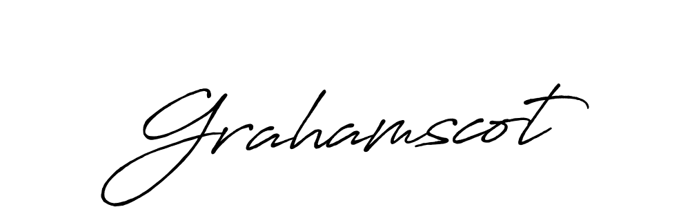 Design your own signature with our free online signature maker. With this signature software, you can create a handwritten (Antro_Vectra_Bolder) signature for name Grahamscot. Grahamscot signature style 7 images and pictures png