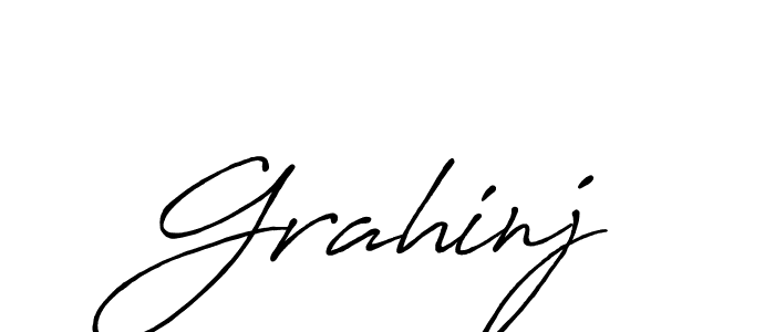 Make a beautiful signature design for name Grahinj. Use this online signature maker to create a handwritten signature for free. Grahinj signature style 7 images and pictures png