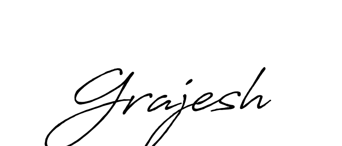 This is the best signature style for the Grajesh name. Also you like these signature font (Antro_Vectra_Bolder). Mix name signature. Grajesh signature style 7 images and pictures png