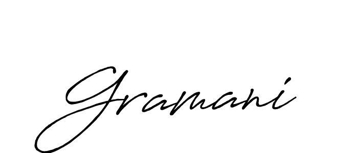 Make a short Gramani signature style. Manage your documents anywhere anytime using Antro_Vectra_Bolder. Create and add eSignatures, submit forms, share and send files easily. Gramani signature style 7 images and pictures png