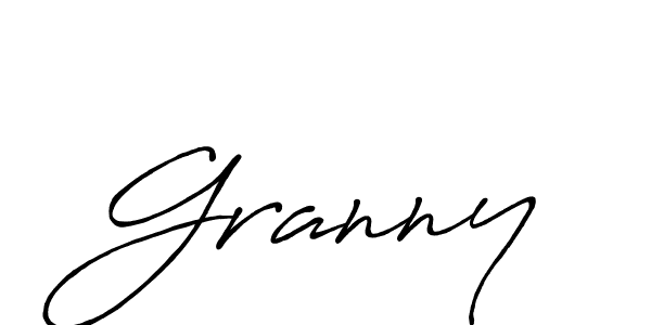 See photos of Granny official signature by Spectra . Check more albums & portfolios. Read reviews & check more about Antro_Vectra_Bolder font. Granny signature style 7 images and pictures png