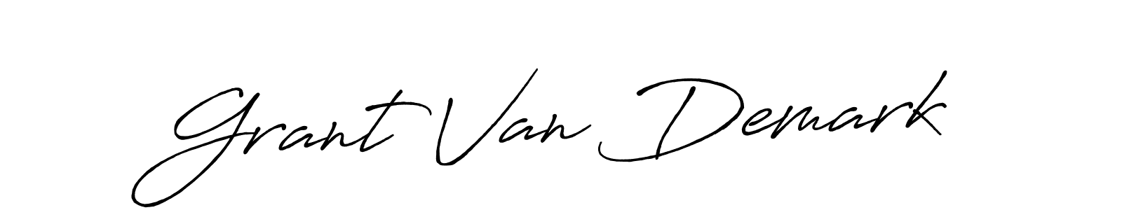 It looks lik you need a new signature style for name Grant Van Demark. Design unique handwritten (Antro_Vectra_Bolder) signature with our free signature maker in just a few clicks. Grant Van Demark signature style 7 images and pictures png