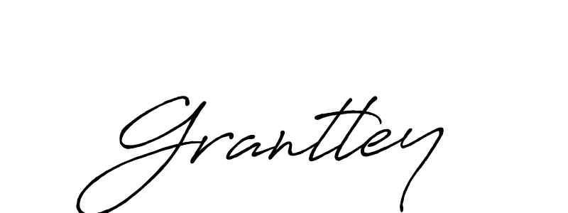 How to make Grantley name signature. Use Antro_Vectra_Bolder style for creating short signs online. This is the latest handwritten sign. Grantley signature style 7 images and pictures png