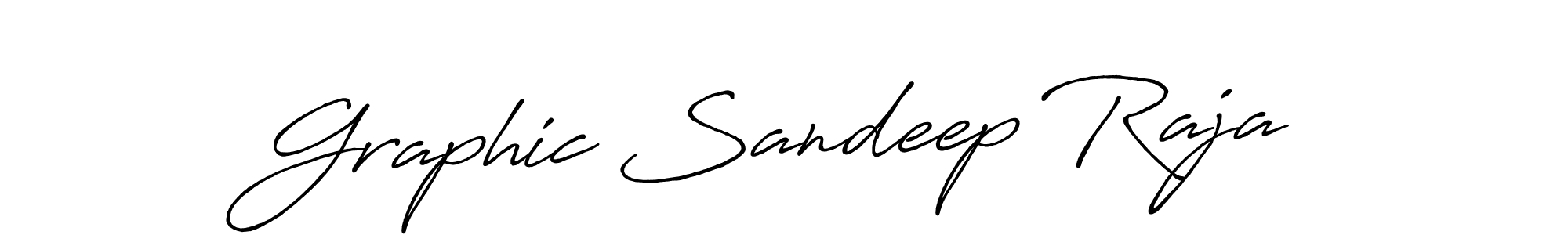 Similarly Antro_Vectra_Bolder is the best handwritten signature design. Signature creator online .You can use it as an online autograph creator for name Graphic Sandeep Raja. Graphic Sandeep Raja signature style 7 images and pictures png