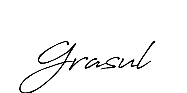 Antro_Vectra_Bolder is a professional signature style that is perfect for those who want to add a touch of class to their signature. It is also a great choice for those who want to make their signature more unique. Get Grasul name to fancy signature for free. Grasul signature style 7 images and pictures png