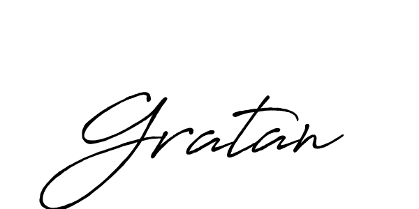 Make a beautiful signature design for name Gratan. Use this online signature maker to create a handwritten signature for free. Gratan signature style 7 images and pictures png