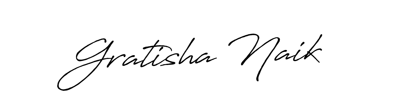 Here are the top 10 professional signature styles for the name Gratisha Naik. These are the best autograph styles you can use for your name. Gratisha Naik signature style 7 images and pictures png