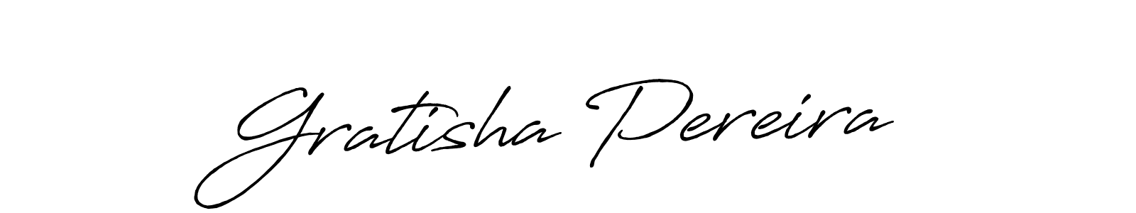It looks lik you need a new signature style for name Gratisha Pereira. Design unique handwritten (Antro_Vectra_Bolder) signature with our free signature maker in just a few clicks. Gratisha Pereira signature style 7 images and pictures png