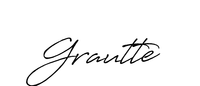 It looks lik you need a new signature style for name Grautte. Design unique handwritten (Antro_Vectra_Bolder) signature with our free signature maker in just a few clicks. Grautte signature style 7 images and pictures png