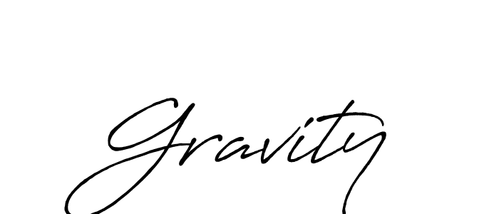 Use a signature maker to create a handwritten signature online. With this signature software, you can design (Antro_Vectra_Bolder) your own signature for name Gravity. Gravity signature style 7 images and pictures png