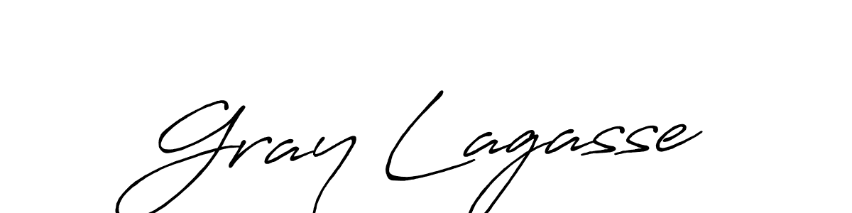 Also You can easily find your signature by using the search form. We will create Gray Lagasse name handwritten signature images for you free of cost using Antro_Vectra_Bolder sign style. Gray Lagasse signature style 7 images and pictures png