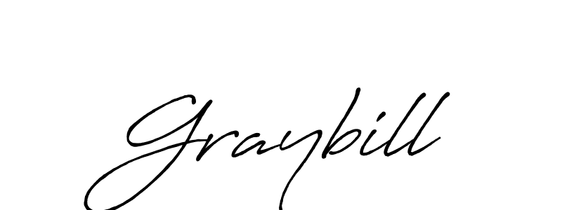 You should practise on your own different ways (Antro_Vectra_Bolder) to write your name (Graybill) in signature. don't let someone else do it for you. Graybill signature style 7 images and pictures png