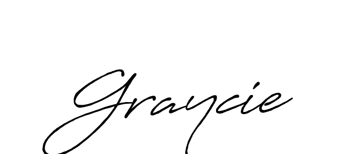 Design your own signature with our free online signature maker. With this signature software, you can create a handwritten (Antro_Vectra_Bolder) signature for name Graycie. Graycie signature style 7 images and pictures png