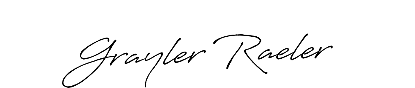 Once you've used our free online signature maker to create your best signature Antro_Vectra_Bolder style, it's time to enjoy all of the benefits that Grayler Raeler name signing documents. Grayler Raeler signature style 7 images and pictures png