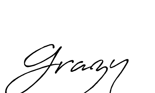 Best and Professional Signature Style for Grazy. Antro_Vectra_Bolder Best Signature Style Collection. Grazy signature style 7 images and pictures png