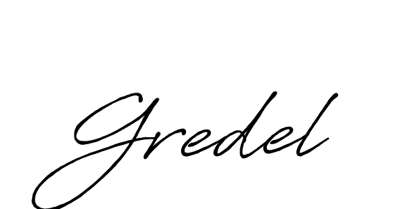 Best and Professional Signature Style for Gredel. Antro_Vectra_Bolder Best Signature Style Collection. Gredel signature style 7 images and pictures png