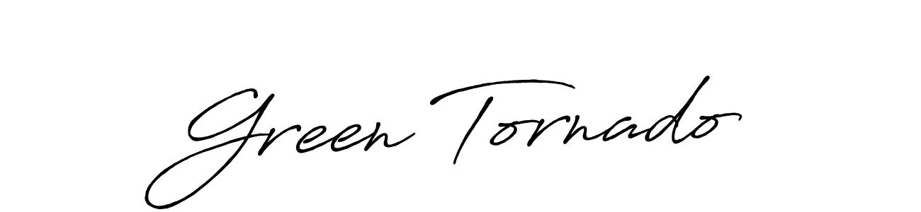 Design your own signature with our free online signature maker. With this signature software, you can create a handwritten (Antro_Vectra_Bolder) signature for name Green Tornado. Green Tornado signature style 7 images and pictures png