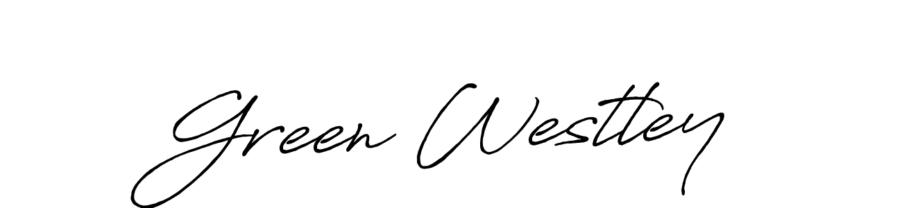 Also we have Green Westley name is the best signature style. Create professional handwritten signature collection using Antro_Vectra_Bolder autograph style. Green Westley signature style 7 images and pictures png